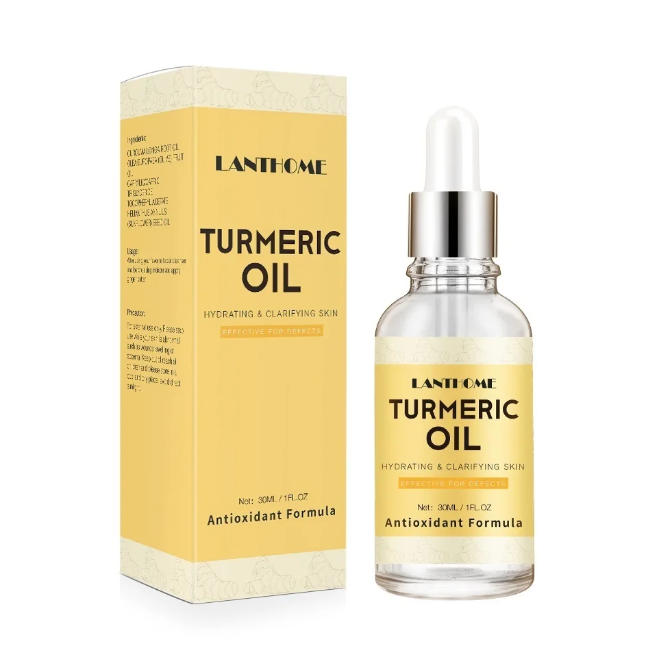 Новинка 2021, увлажняющее антивозрастное Отбеливающее восстанавливающее эфирное масло куркумы для лица и тела