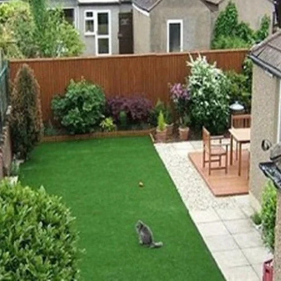 Декоративный синтетический газон 20 мм 25 мм, искусственная трава для ландшафта