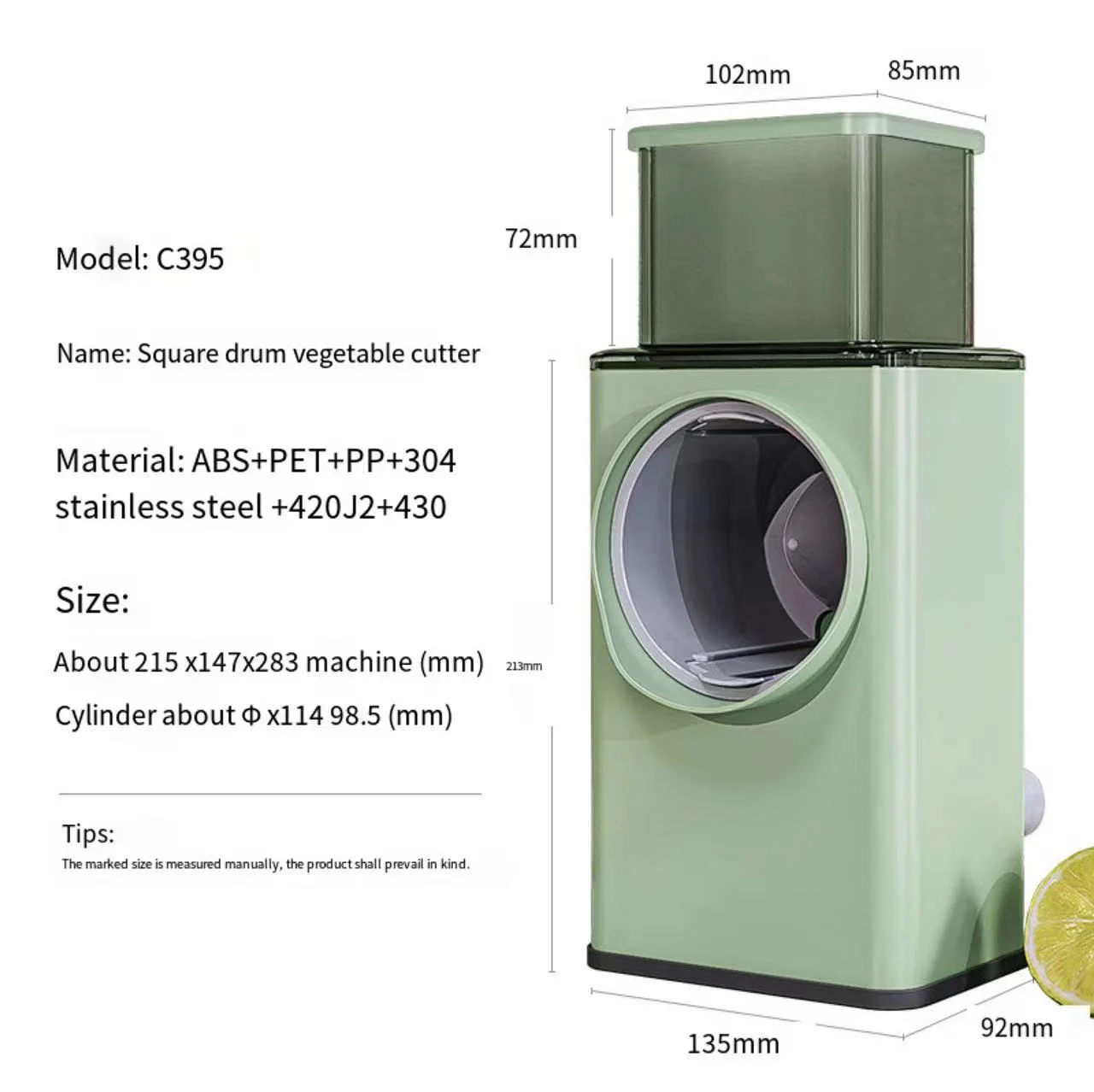 Multifunctional kitchen artifact windstorm shredder slicer household vegetable cutting convenience gift wholesale