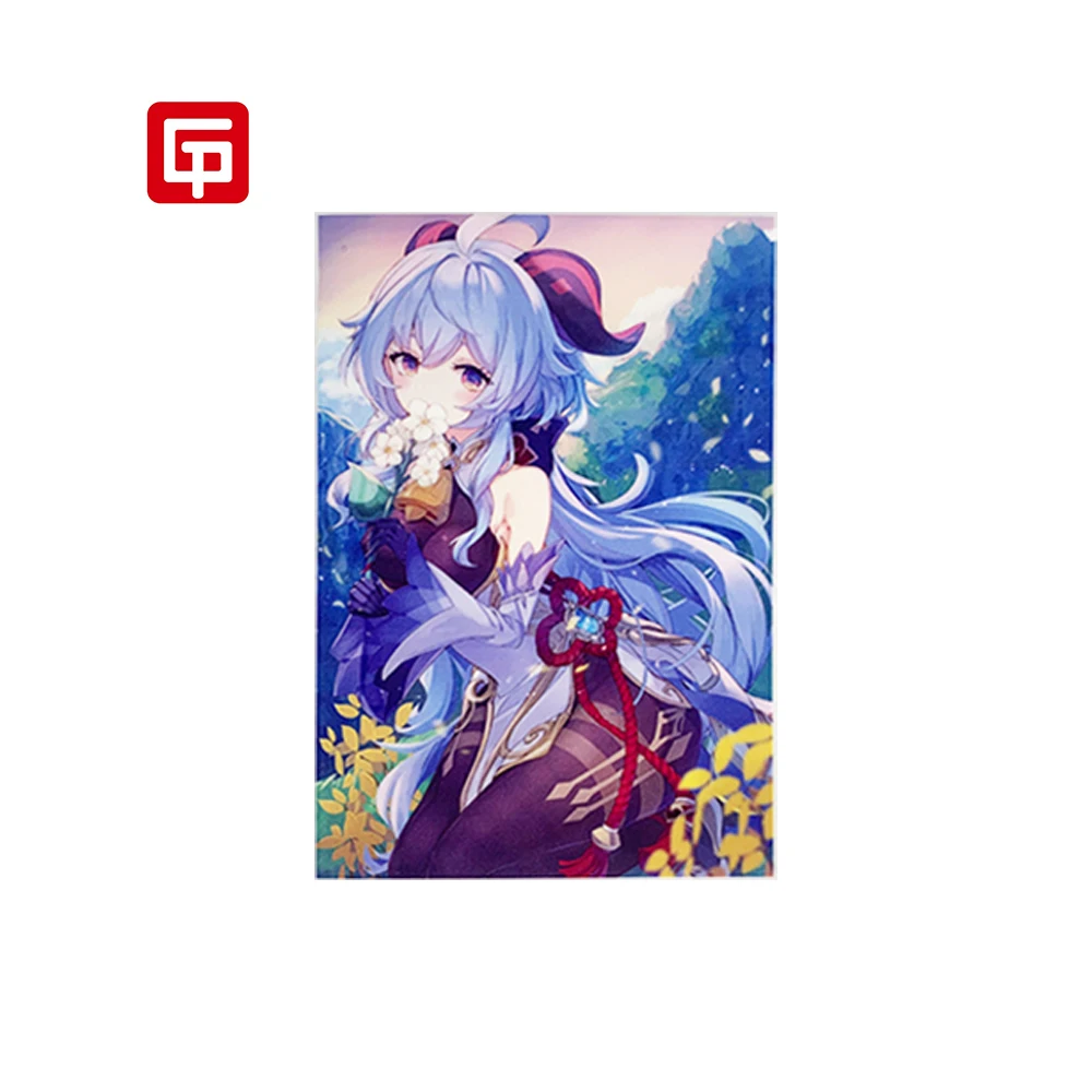 Custom Self Adhesive Waterproof Cartoon Sticker  Paper Kiss Cut Transparent Guitar Decal Toy Decor Label Stickers