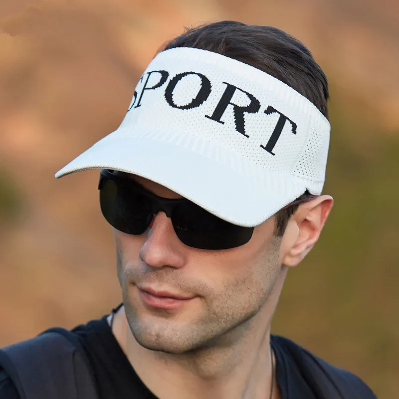 2022 Cheap promotion Spring Summer Unisex Outdoor Sport sun hat visor women empty top sun hat