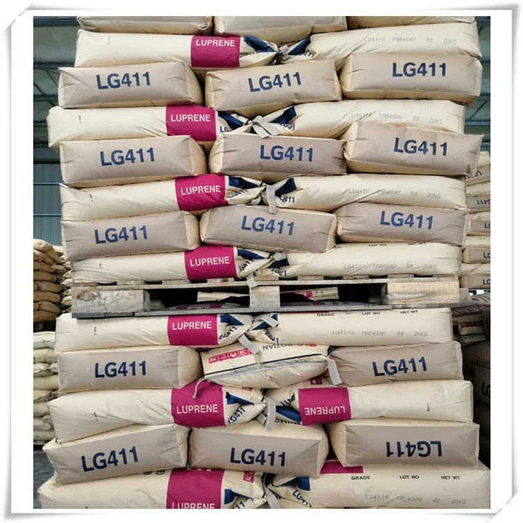Прямые продажи промышленного класса термопластичный стирол-бутадиен-стирол LG411 для асфальтового модифицированного водонепроницаемого рулона подошвы LG Chem