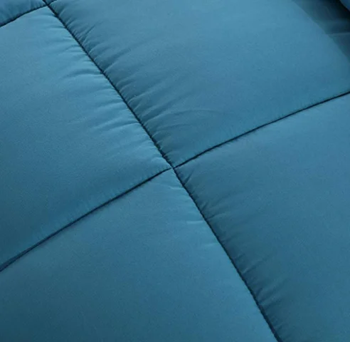 
MOHAP Ultra Soft Brush Microfiber Quilted Bed Comforter Duvet Set 