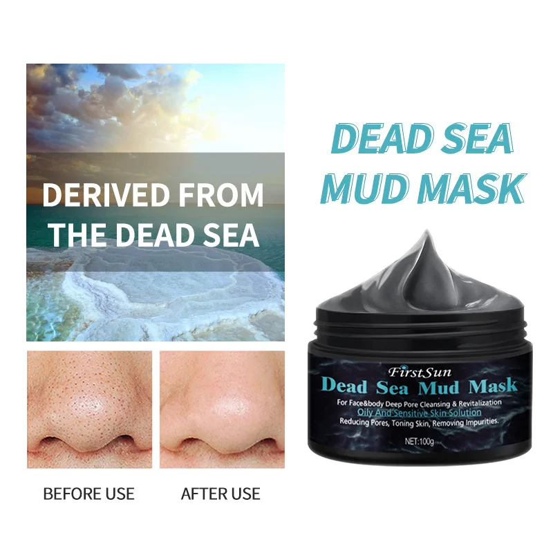 Best Beauty 100ml Salon Products Clay Face Mask From Mineral Beauty System Dead Sea Private Label Dead Sea Mud Mask