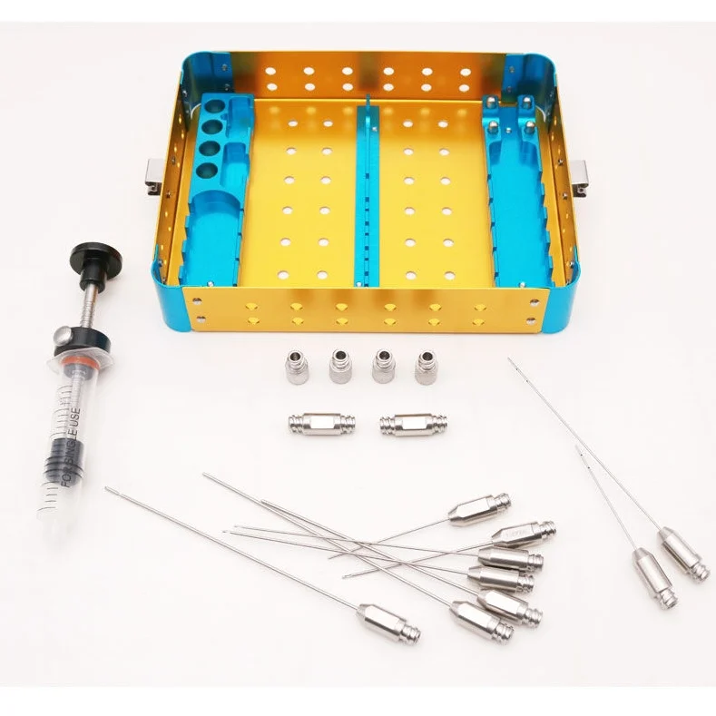 Face Liposuction surgical instrument Facial liposuction  Needle Facial Liposuction  Cannula Sets