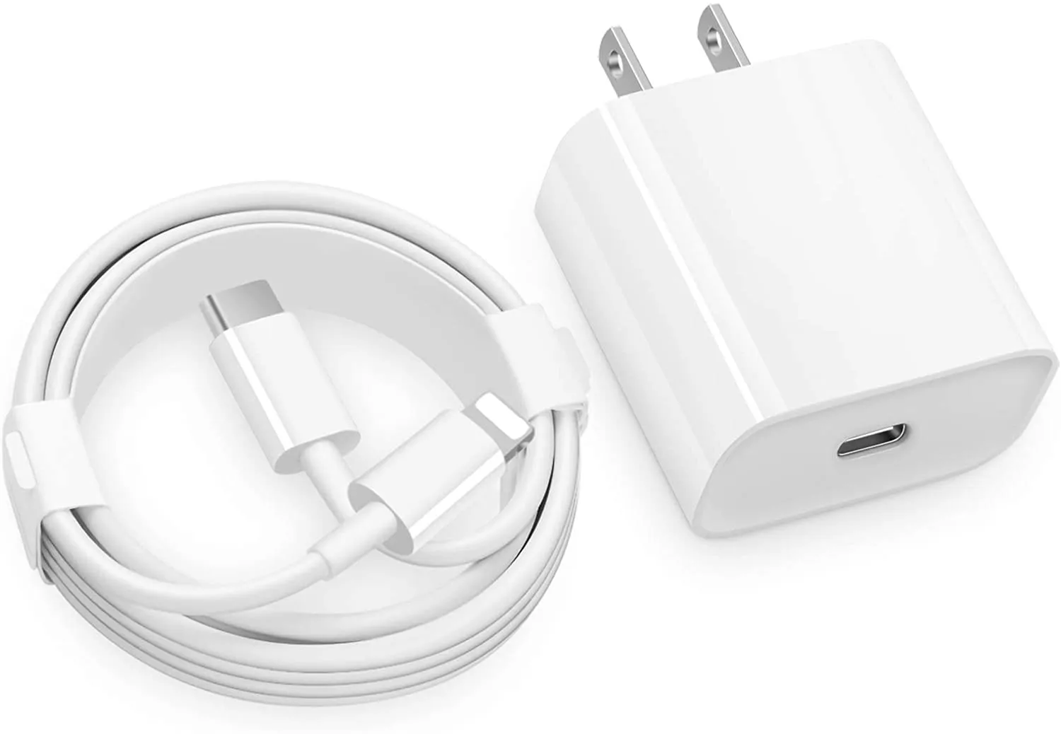  Оптовая продажа 3 фута Премиум PD кабель 20 Вт 18 USB C для освещения передачи данных Быстрая зарядка 2 м iPhone 12 зарядное устройство Тип