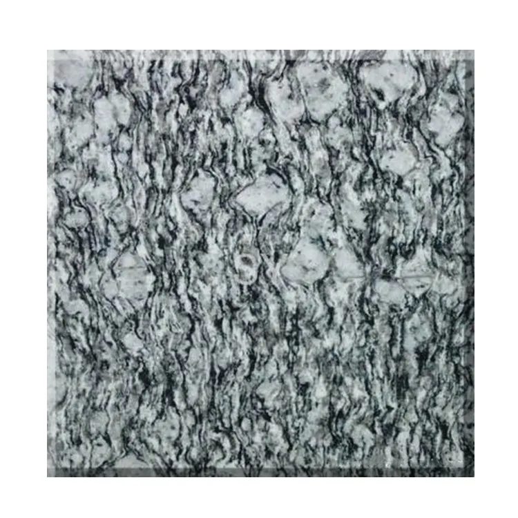 Natural stone Wavy granite slab stone courtyard interior decorated with exquisite granite tiles