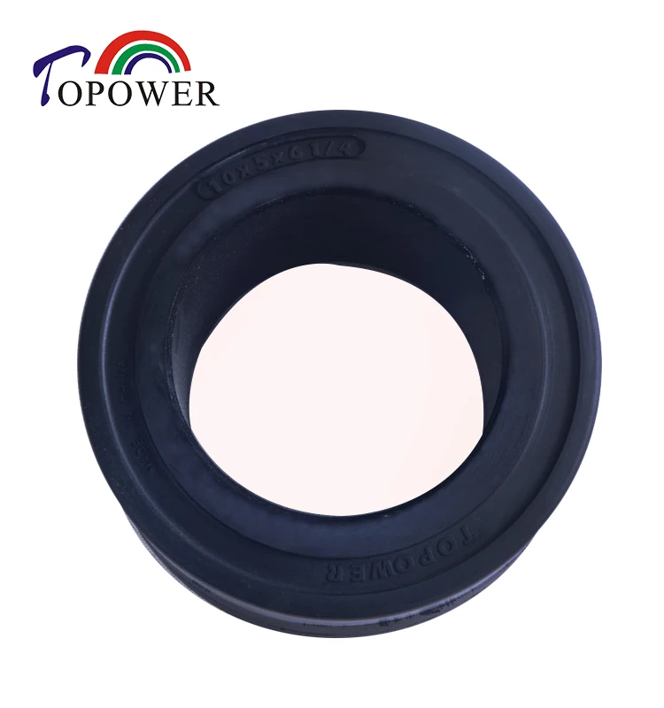 
Hight quality Topower Brand press on solid tires 10x5x6 1/4 for tow truck 