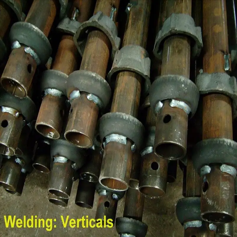 Construction Cuplock Scaffolding Andamio Accesorios Vertical Cup Lock Scaffoldings Scaffold System Parts Standard for Sale