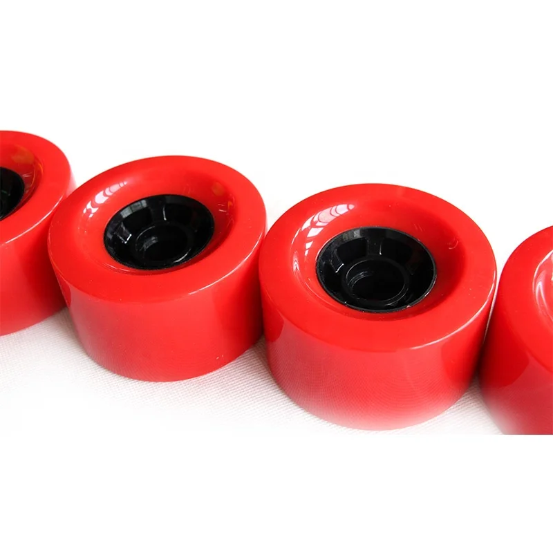 Blank 90*52mm Size 80% Rebound 78A Hardness Longboard Wheels