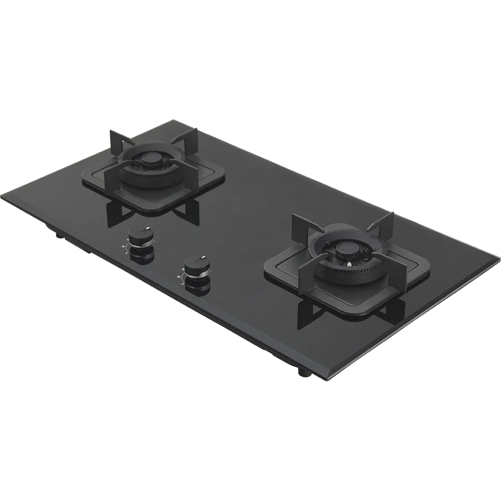 
2 burner glass top lining plate cover stove cover high-end gas stove 