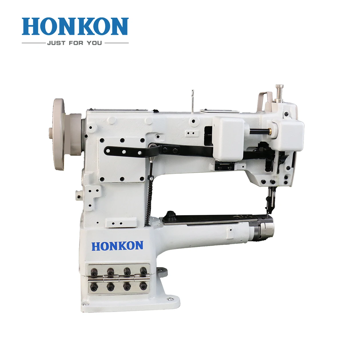 HK-246 use of cylinder platform design single needle cylinder bed with unison feed lockstitch sewing machine