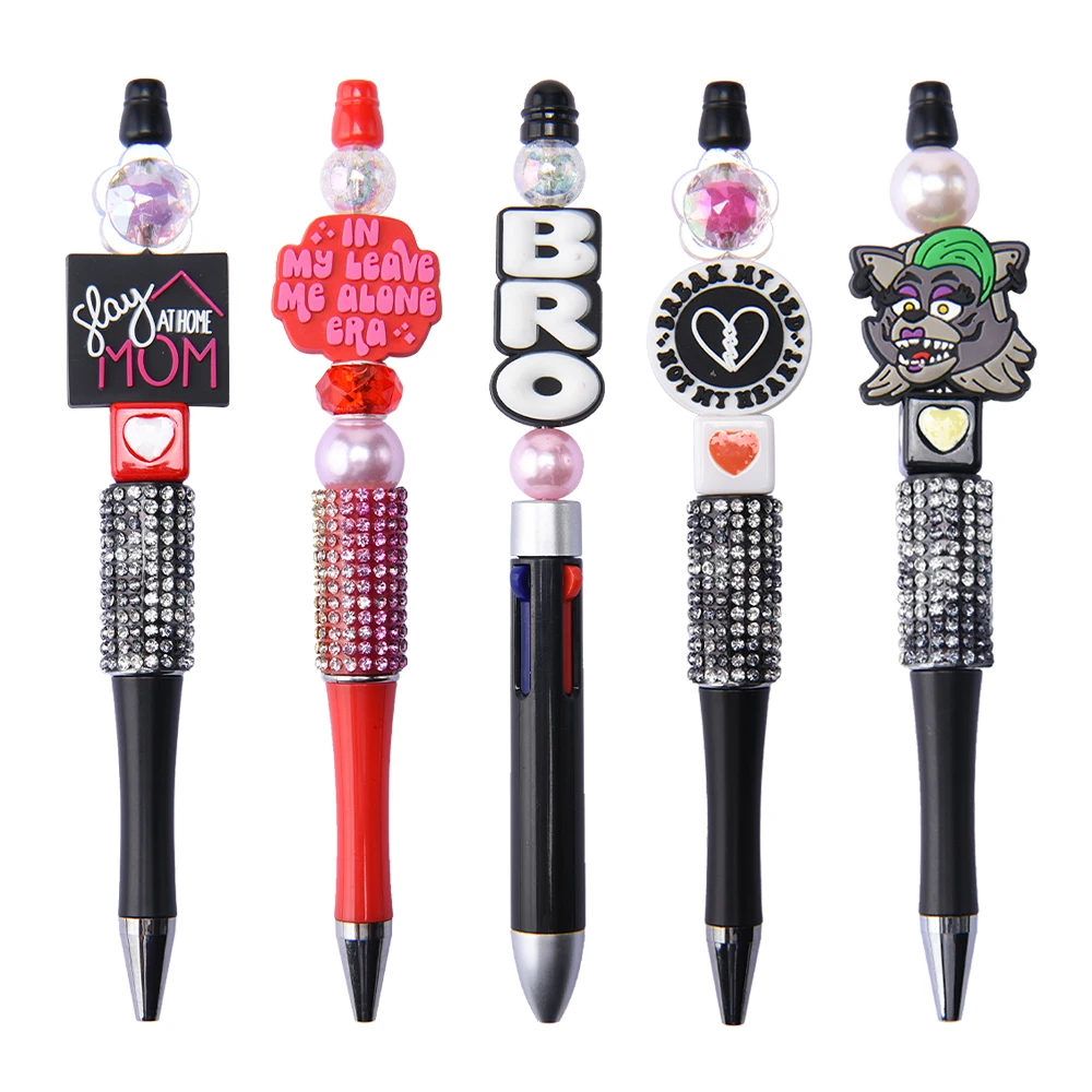 2024 Custom focal beads for pen making movies the hulk the lord of the rings custom clog charm large focal beads gemstones