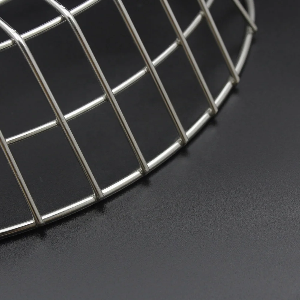 Eco-Friendly XL Woven Iron Wire Fruit & Vegetable Storage Basket Kitchen Organizer & Shopping Cart Household Gift Basket