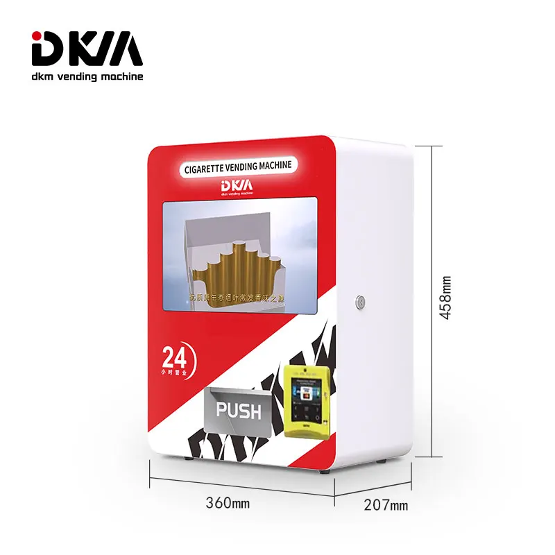 Dkmvending Wall Mounted Electronic Disposable Small Vending Machine With Age Verification