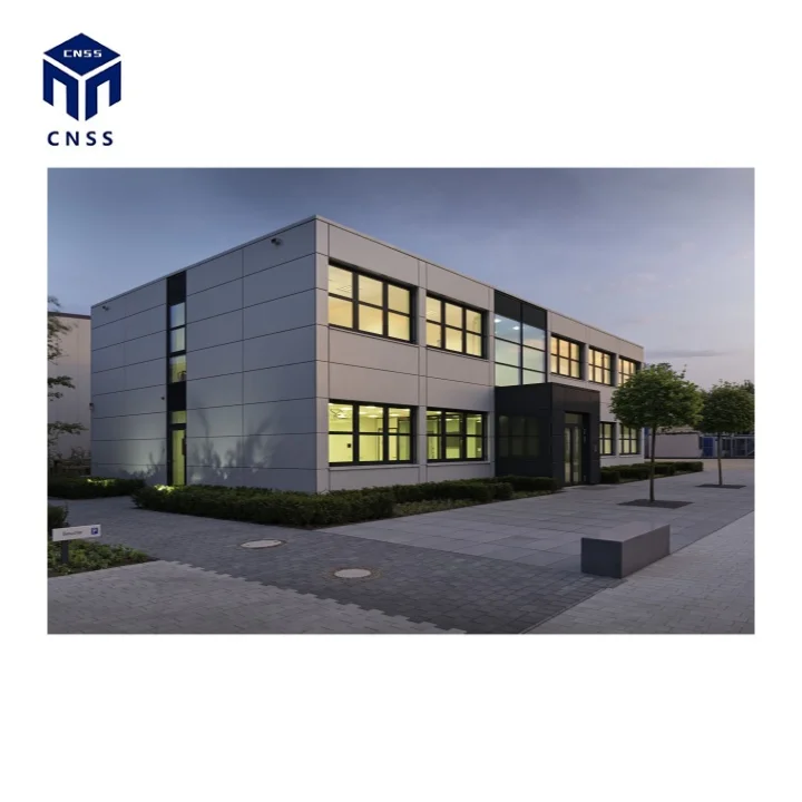 Modern Designed Prefabricated Industrial Metal Building Light Steel Structures office building