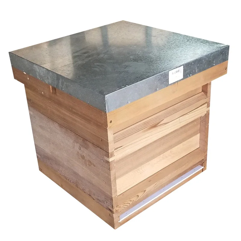 Benefitbee UK style beehive Wooden 10 frames beehives national beehive uk American red cedar Bee Hive