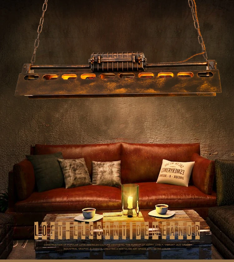 indoor designer decorative industrial metal shade hanging lamp fixture chandelier pendant light