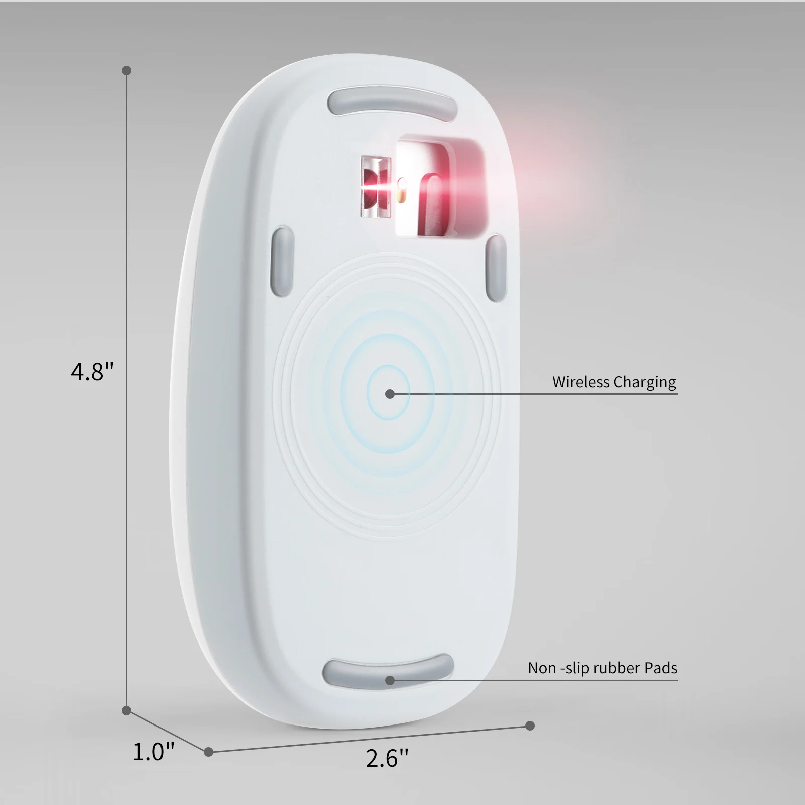Ergonomic Charging Base for Magic Mouse 2 Generation Increased Comfort and Control Supports Wireless Charging