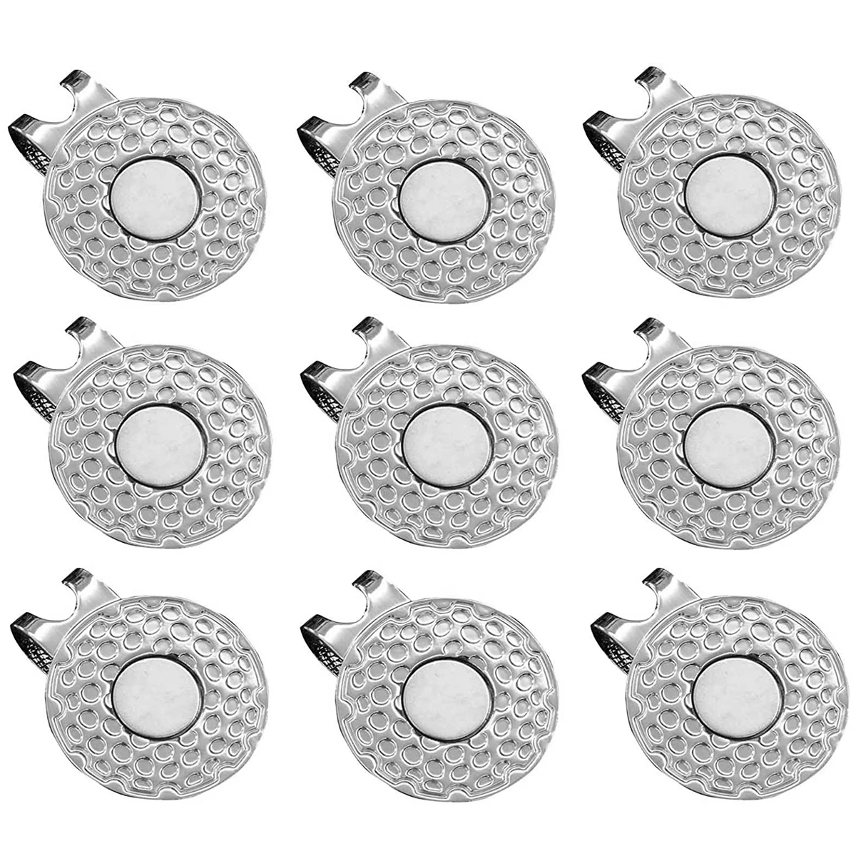 Factory Price Hat Clips with Strong Magnetic Golf Accessories Hot Sale Golf Ball Marker Holder