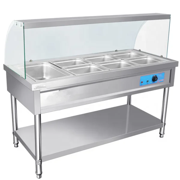 BMS-4A Electric  Food Stainless Steel Container Food Warmer