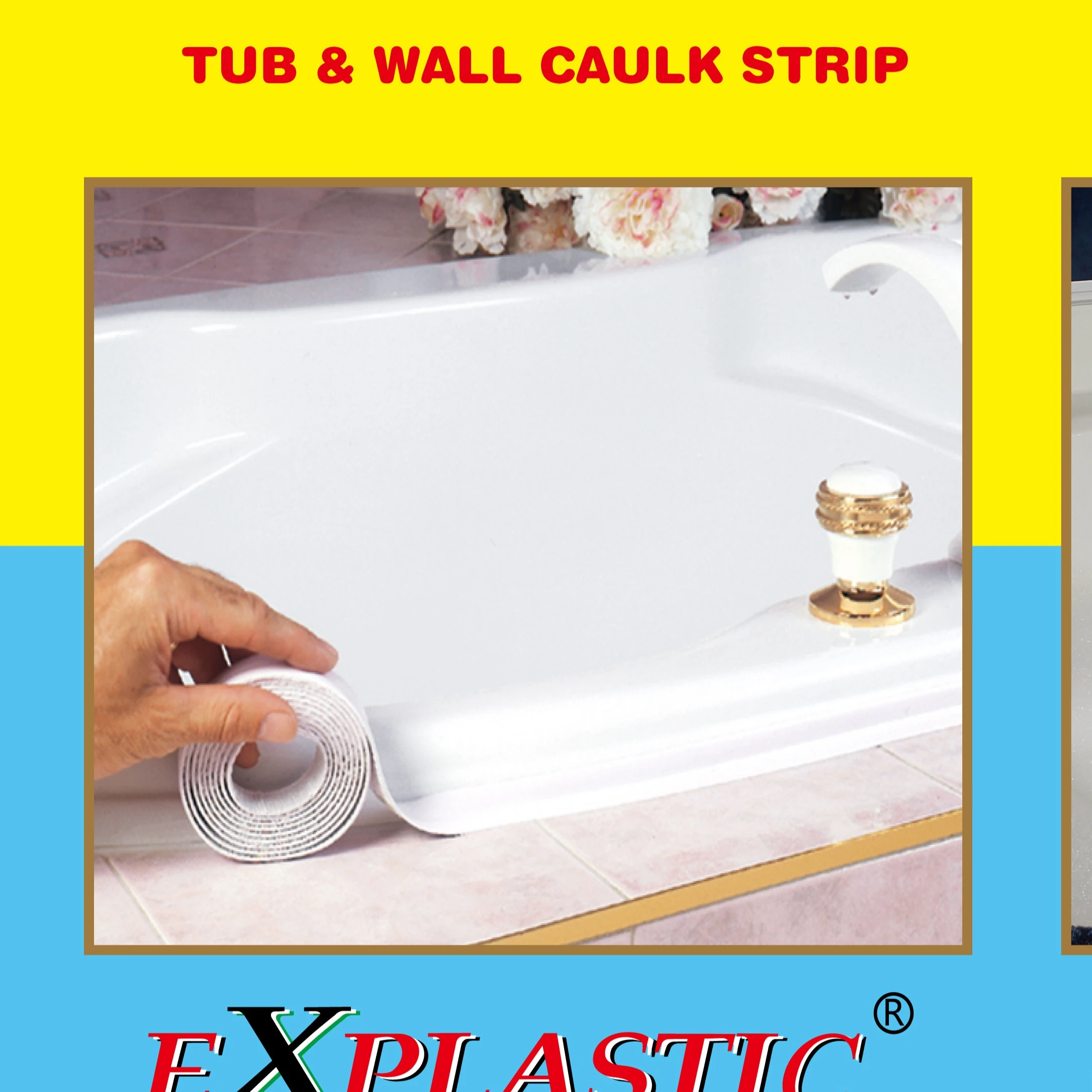 Self-adhesive Tape  Bath Sealant Tape 41.5mmx3.35m