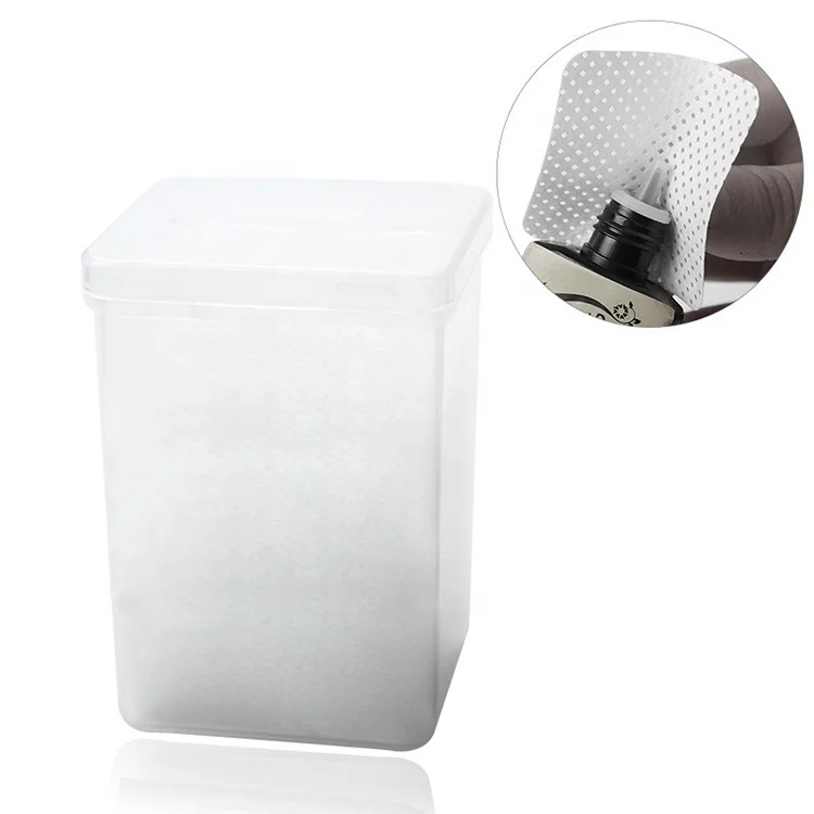 Eyelash accessories tools makeup removal cosmetic pad facial cotton pad lash adhesive glue nozzle cleaning wipe pad