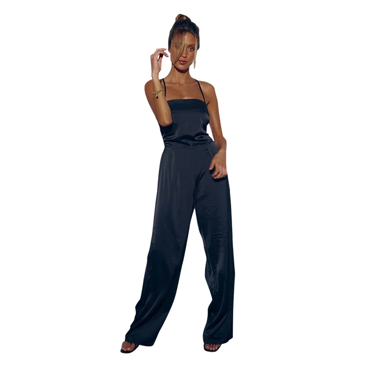Customizable Spring Breathable Jumpsuits Backless One Piece Jumpsuits Women Fashion Jumpsuit