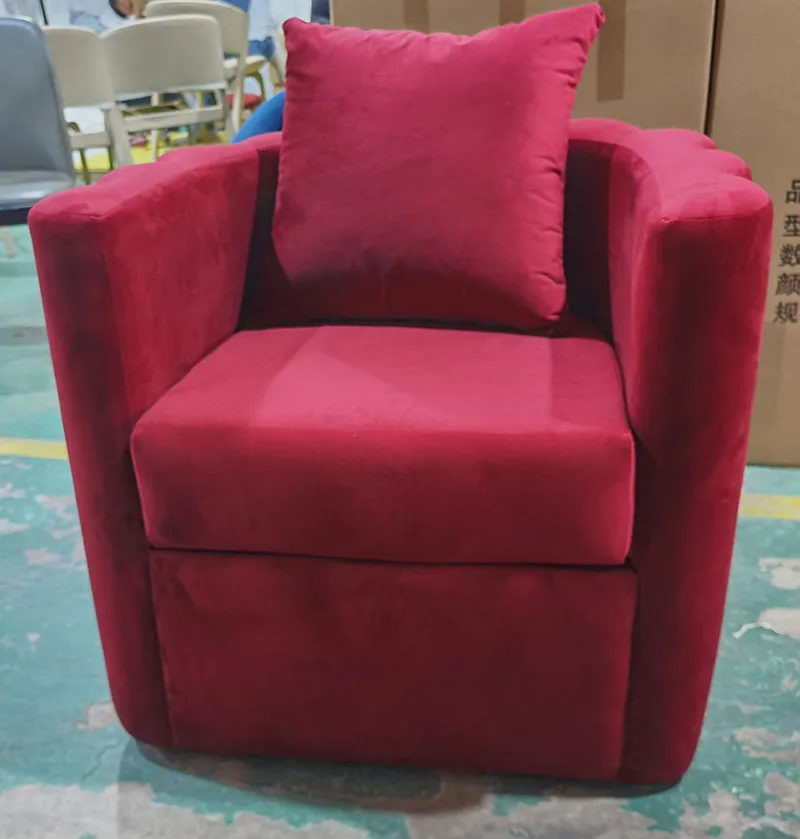 Hotel lobby engineering  light luxury negotiation Sales department flower chair designer furniture sofa lounge chair