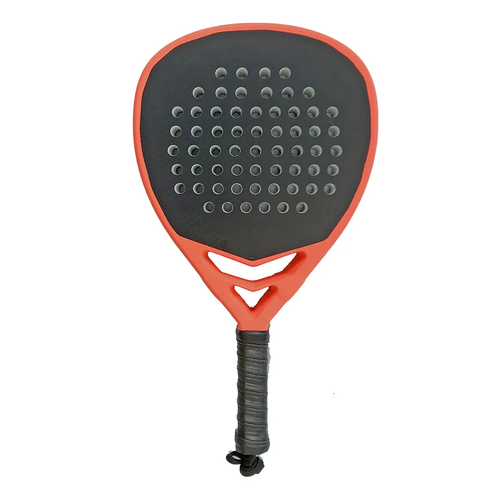 2023 New Design Padel Court Professional 18K Carbon Fiber Padel Racket Tennis Paddle Racket