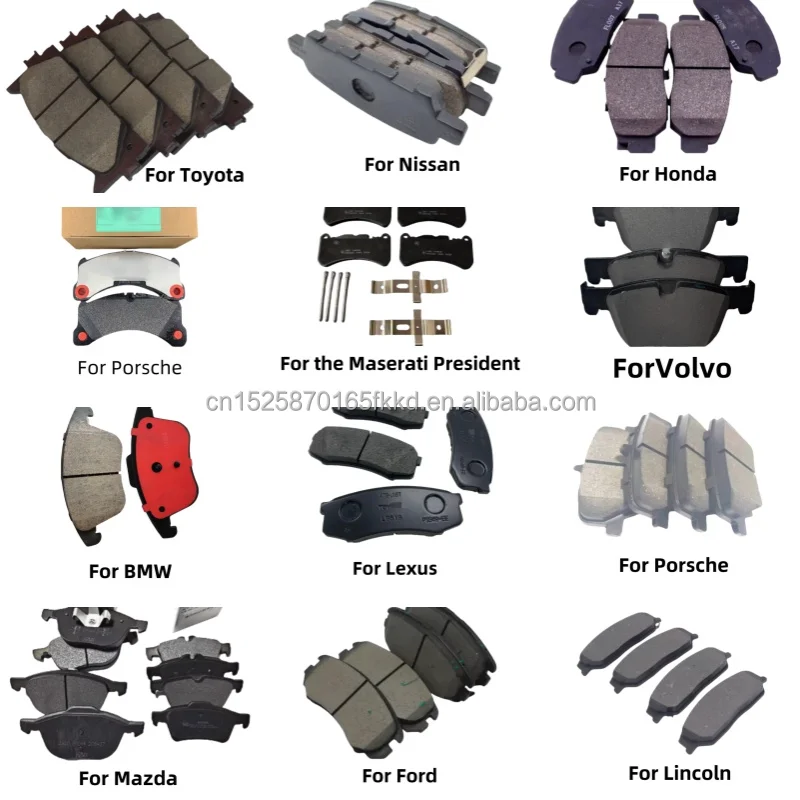 Wholesale Factory Price Brake Discs Pads Ceramic Brake Padding Car Break Pads For Vw Audi Bmw Chevrolet  Pastillas De Freno