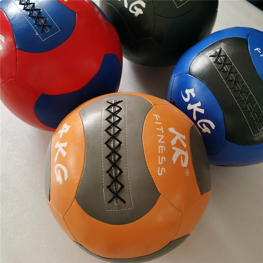 Worth Buying Gym Equipment Custom Logo Durable Pvc Leather Wall Pot Ball