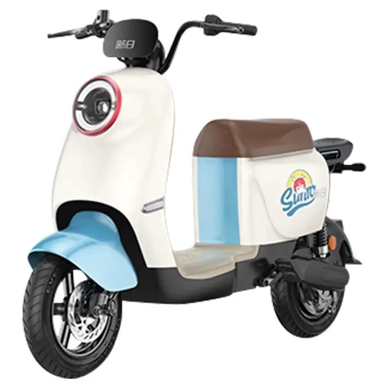 2024 New electric motorcycle with contrasting colors Adult motor scooter with strong stability electric scooter