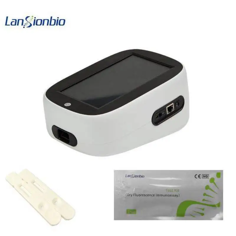 Lansionbio Clinical Immunoassay Quantitative Analyzer with Printer for Medical Laboratory POCT Diagnostic Devices LS-1100