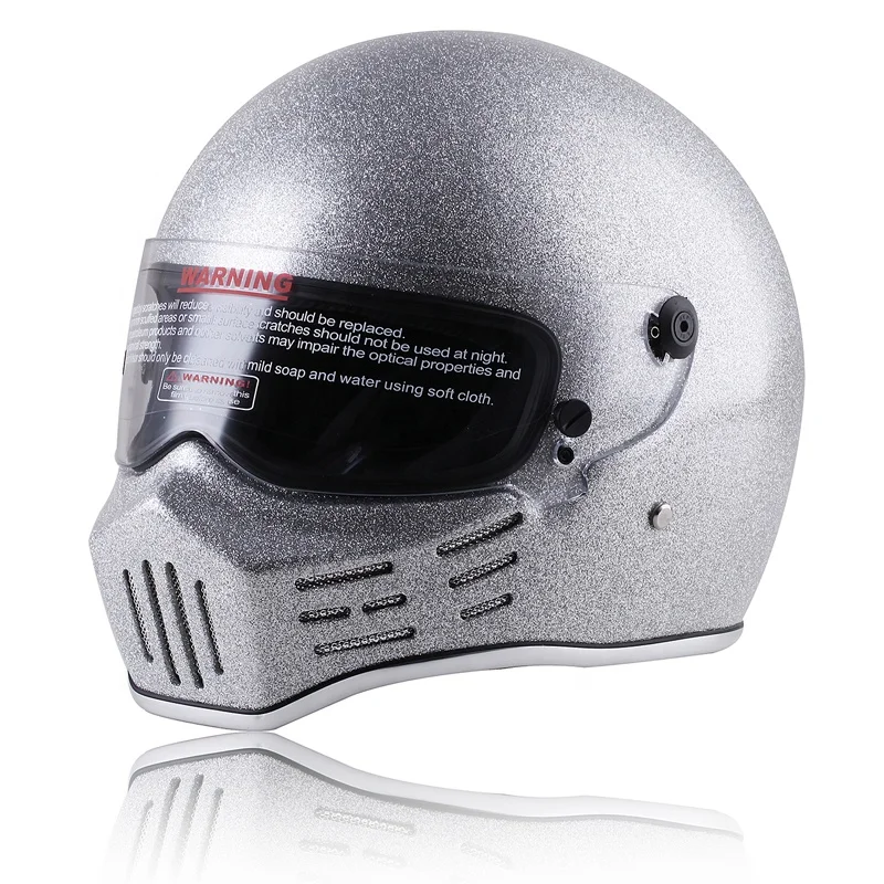 REALZION Motorcycle Helmet Pig Angle Personality Fashion Full Face Ricing Helmet For Universal