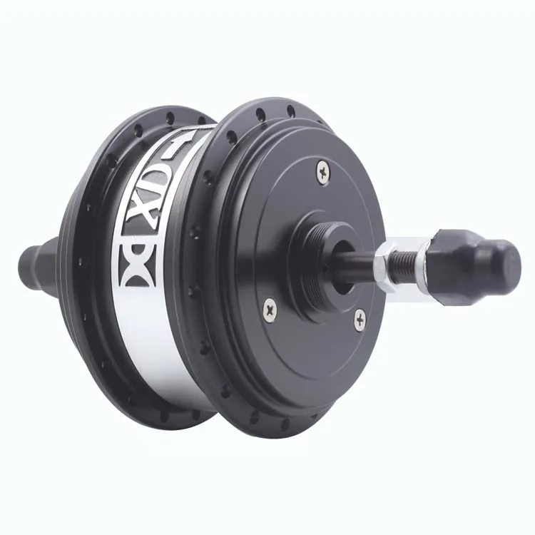 Xiongda 48V250W Patent 2 Speed Motor Dual Drive Double Gears Brushless DC Ebike Wheel Hub Motor for Electric Bicycle