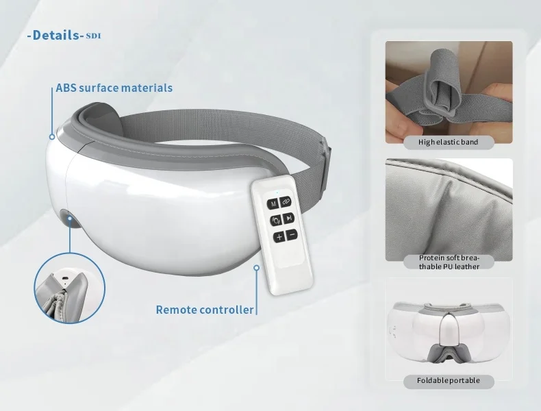 Eye Massager Top Sale  Eye Massager with Heat Compress Vibration Wireless Music Japanese and Korean Popular
