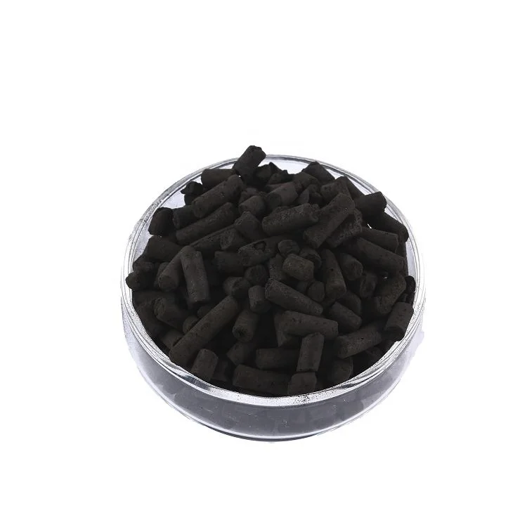 Wholesale CAS 7440-44-0 99.9%min Black particles columnar activated carbon for Coating Auxiliary Agents