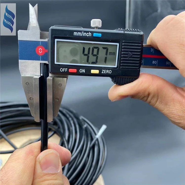 TPU Coating Steel Wire Rope GYM Cable for Fitness Equipment 5.0mm 6.0mm