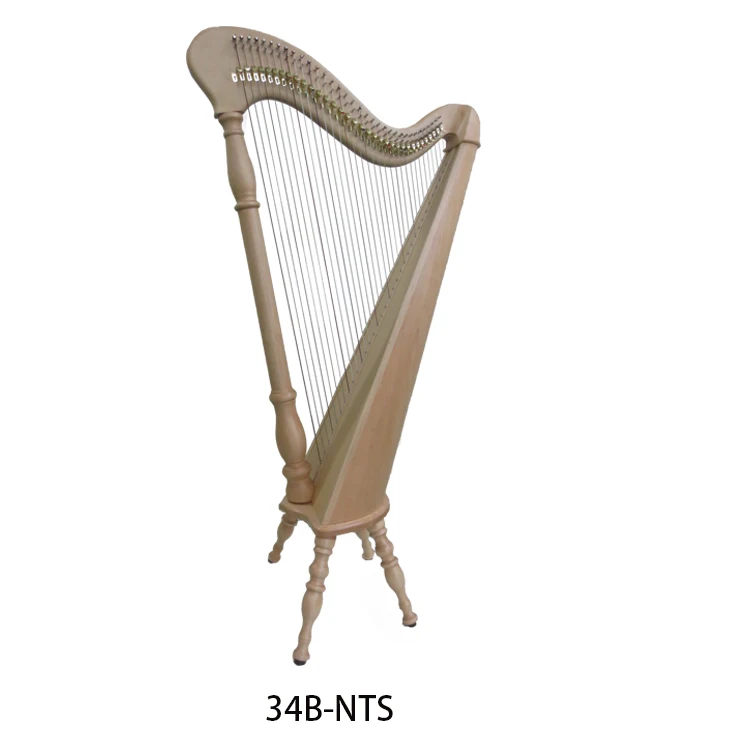 34B Professional musical instrument harp