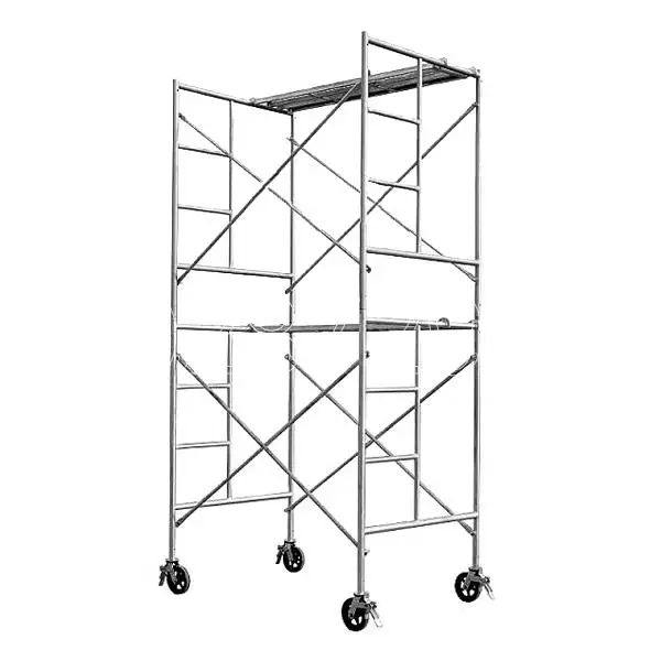 The customizable galvanized frame scaffoldings with scaffolding wheels for high quality and standard for construction