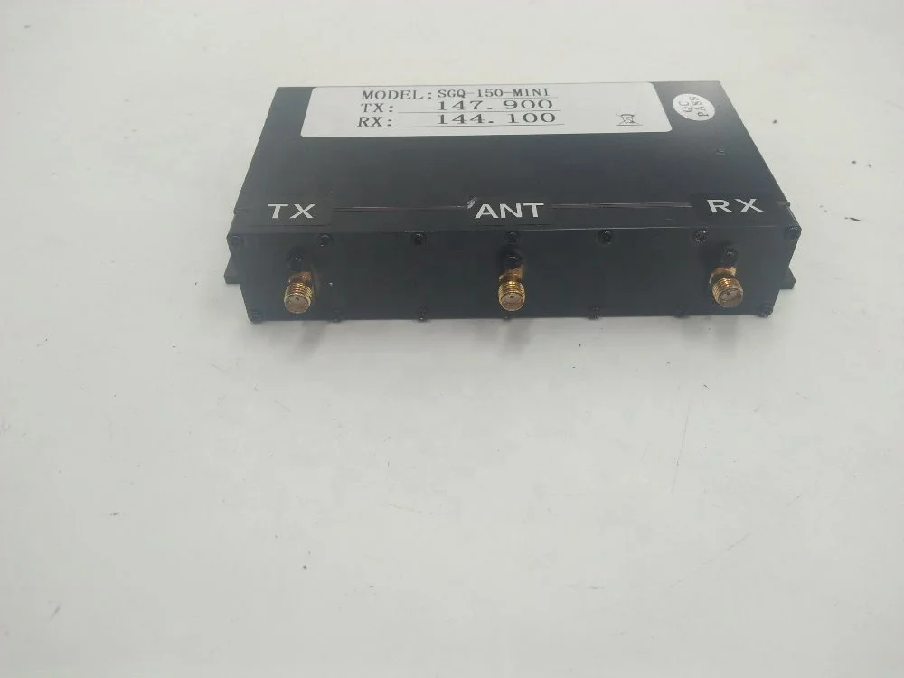 Малый размер 10 вт VHF Duplexer 136-174 мгц фильтр для двухстороннего