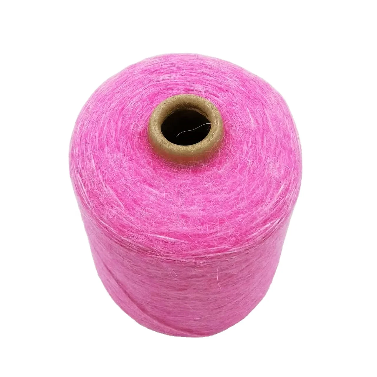 Thick Soft Air Yarn NM 4.4/1 51% Acrylic 49% Nylon for Hand knitting and Flat Knitting Winter Sweater