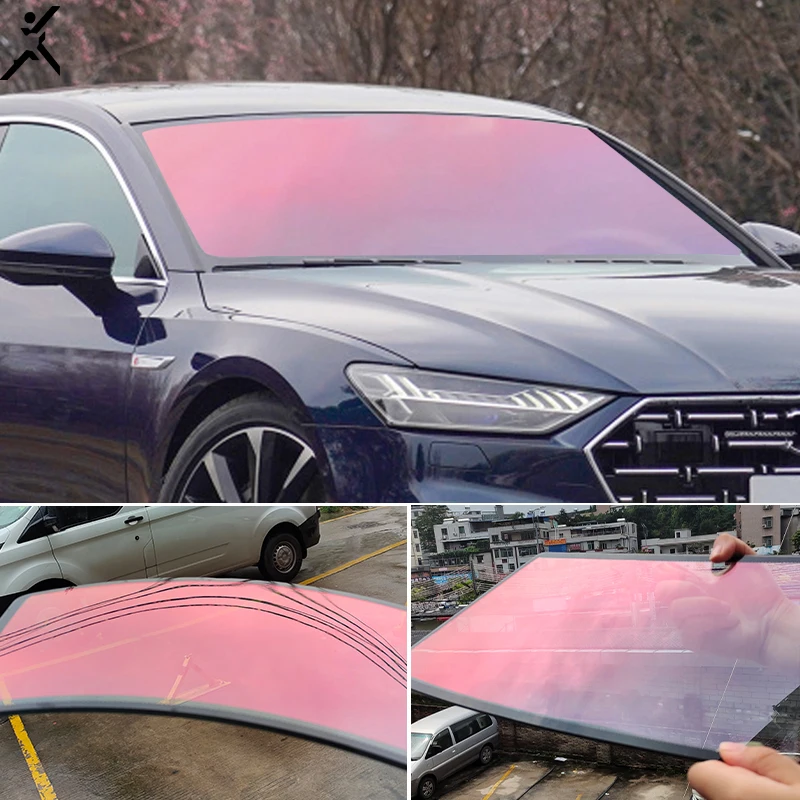 CR70 Free Sample UV Reject Solar Protection Nano Ceramic Car Color Change Chameleon Solar Car Window Tint Film
