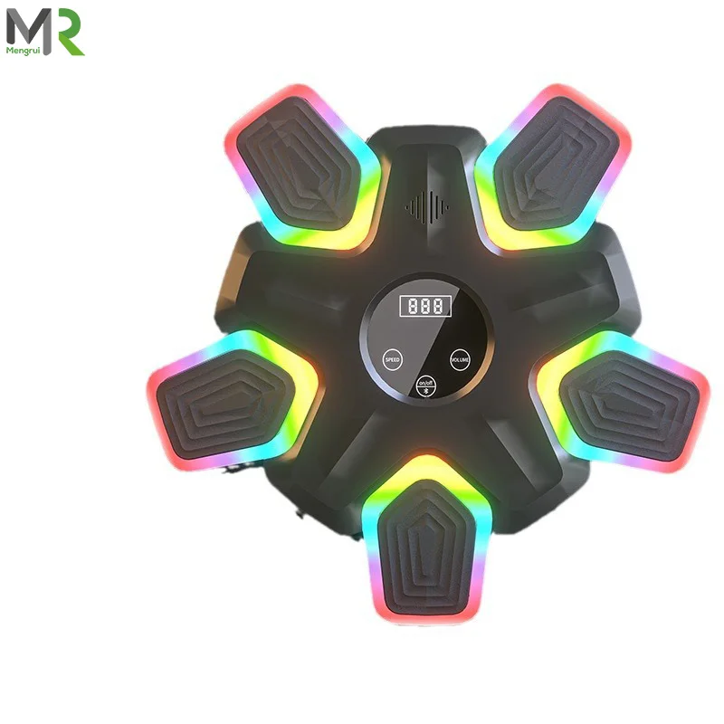 MR New Smart Boxing Music Target Colored lights Fitness Boxing Music Machine