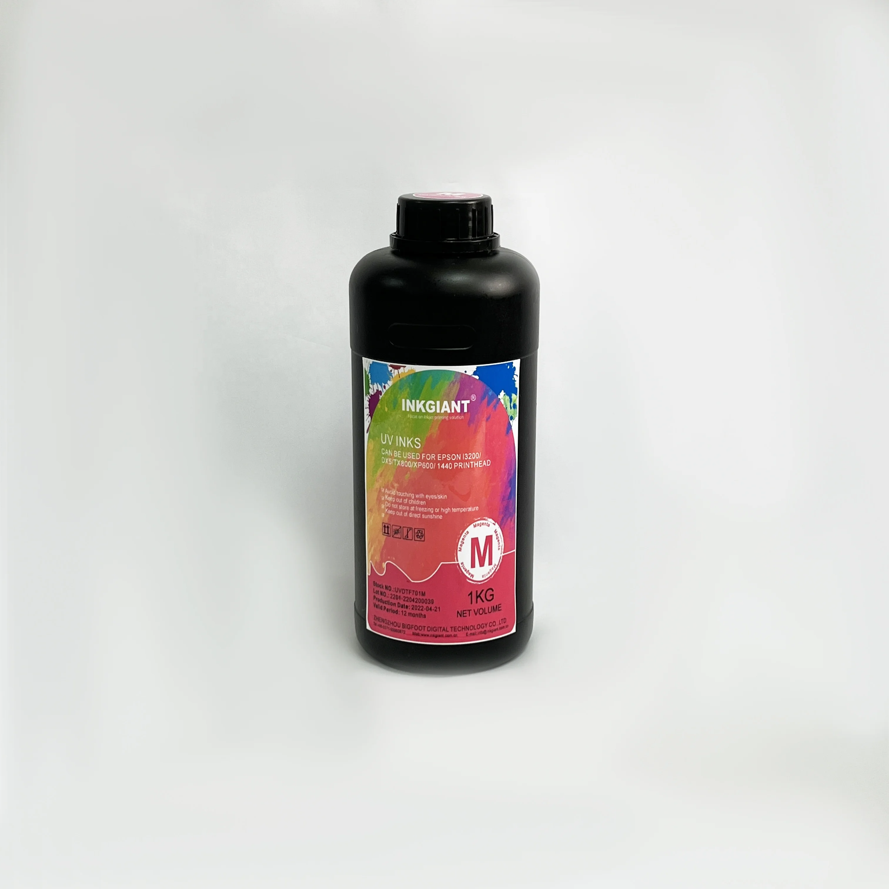 INKGIANT UV DTF ink suitable for I3200/I1600 heads bright color UV ink for Digital printer