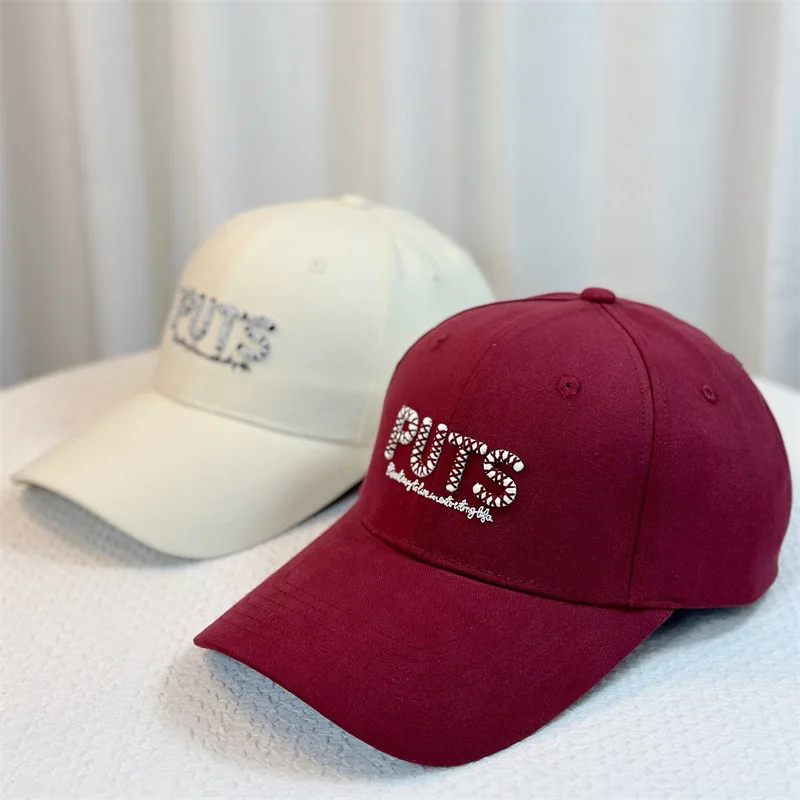 New Arrival KR style stylish gorras adjustable fitted custom embroidery logo baseball cap outdoor travel sun protect unisex hats