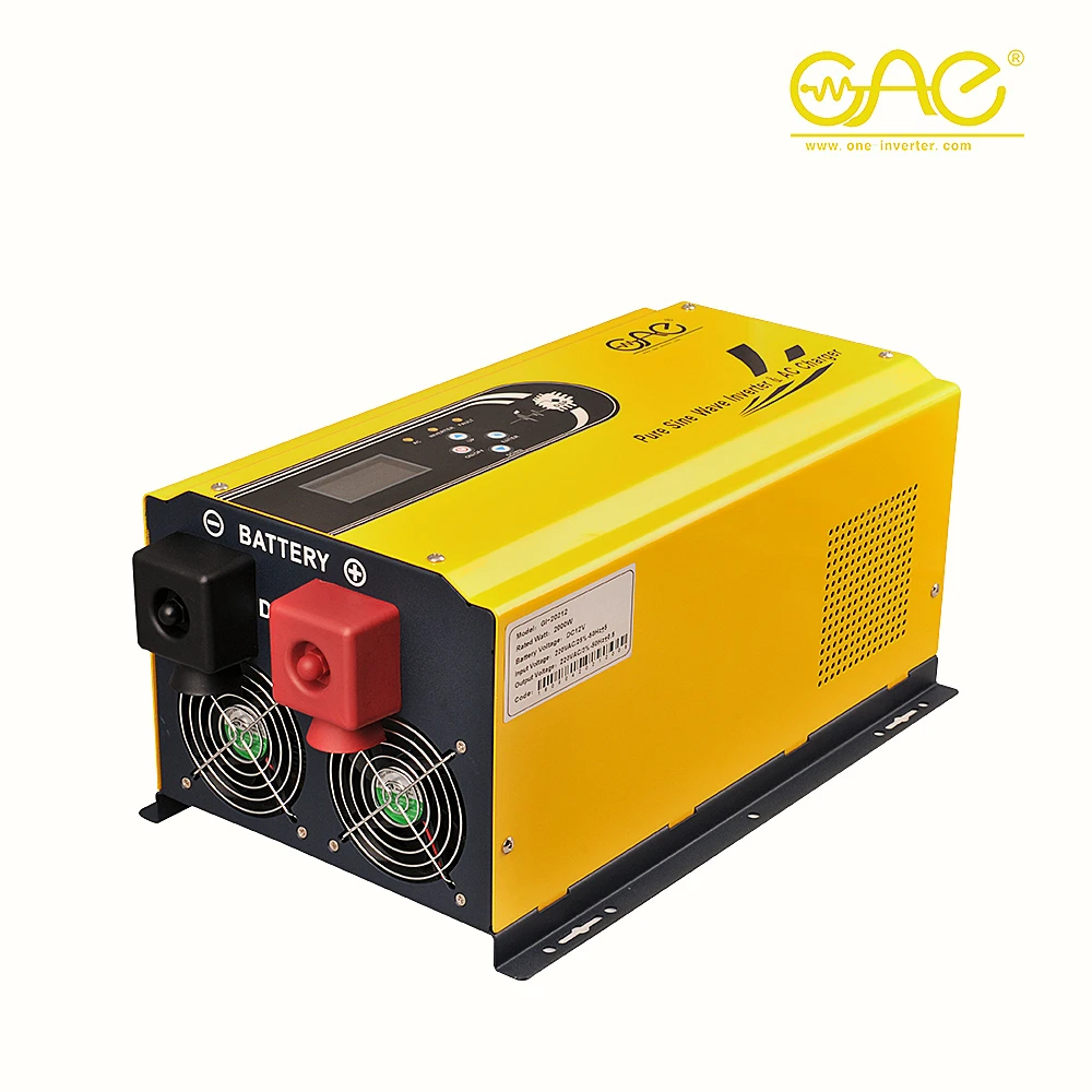 3000w 3000va 12V 220V DC to AC solar power invertor off grid pure sine wave inverter low frequency