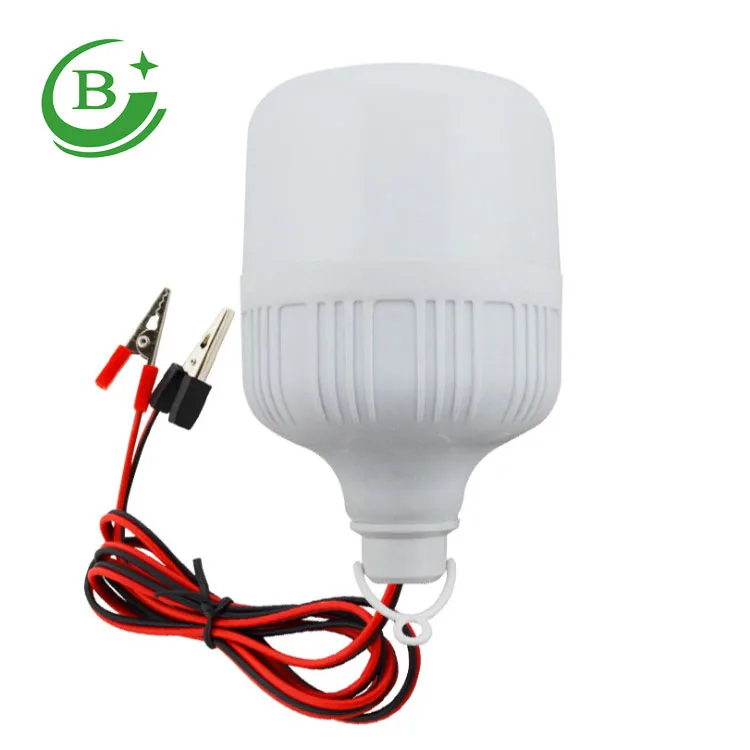 hot selling 12V 9W white led bulb light wire clip T shape Plastic DC12V led bulb