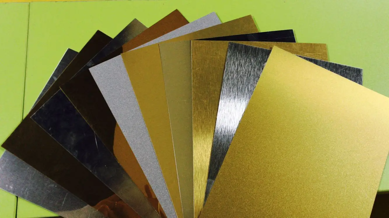 RubySub 0.5MM Thickness Sublimation Glitter White Aluminum Plate Brushed Aluminum Sheet